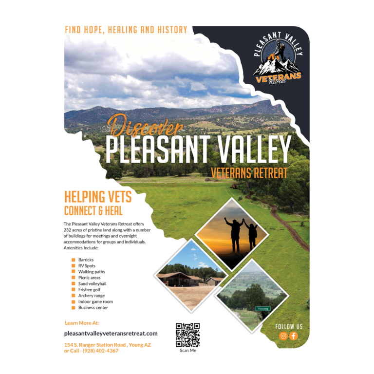Flyer_PleasantValleyVeteransRetreat